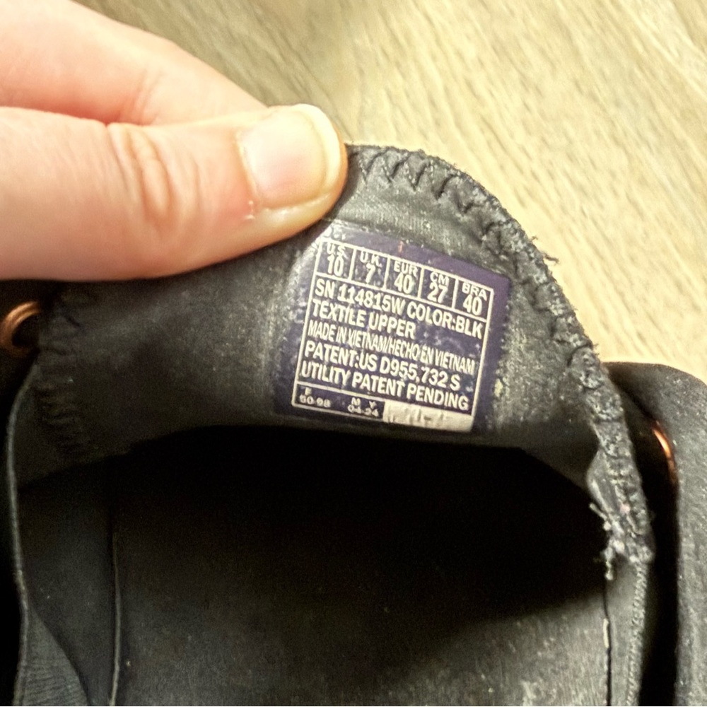 Skechers BOBS Women’s Black Slip-On Sneakers - Picture 8 of 9